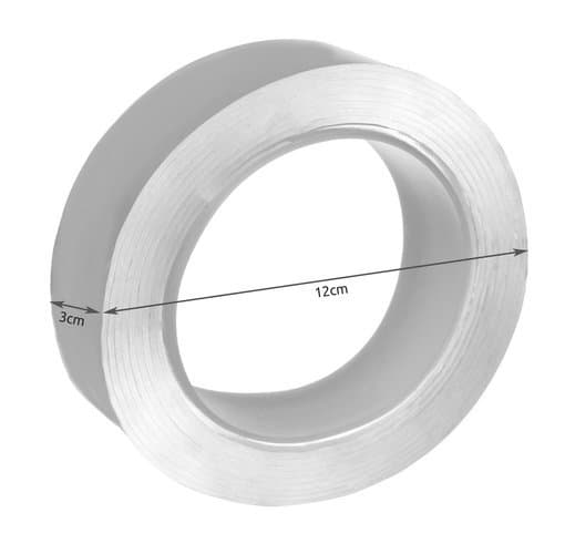 Dobbeltklæbende tape - 3m.