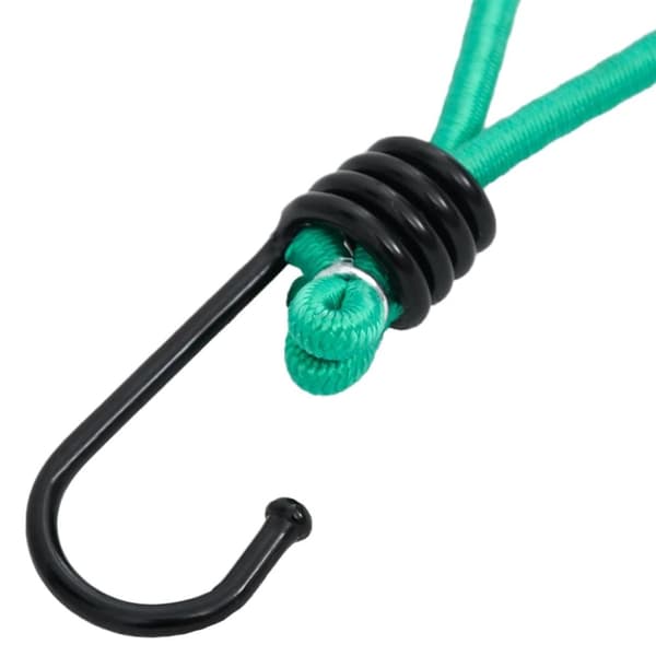 vidaXL elastiksnore med kroge 20 stk. 15 cm