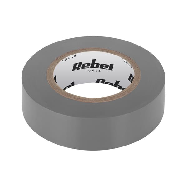 REBEL eristysteippi (0,13 mm x 19 mm x 10 yd) harmaa