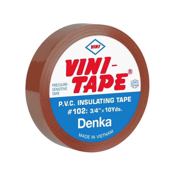 VINI-Japan #102 0,15x19x10 brun elektrisk tape