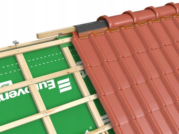 Ridge teippi ROLL ECCO 240mm x 5m RAL 8004
