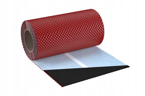 Skorstenstejp AL FLEX 3D 300mm x 5m RAL 3011