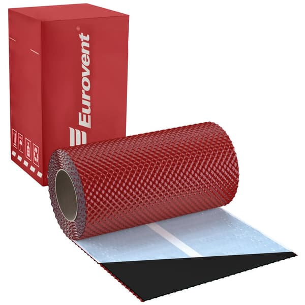 Skorstenstejp AL FLEX 3D 300mm x 5m RAL 3011