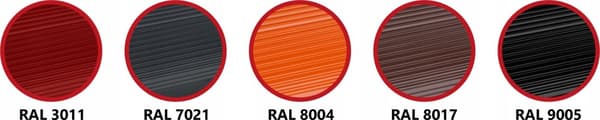 Skorstenstejp AL STANDARD 300mm x 5m RAL 9005