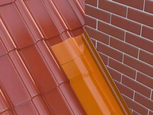Skorstenstejp AL STANDARD 300mm x 5m RAL 9005