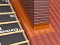 Miniatyrbild 5 av 10: Skorstenstejp AL STANDARD 300mm x 5m RAL 9005