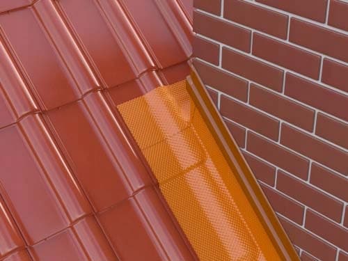 Skorstenstape PB FLEX FLAT 300mm x 5m RAL 8004