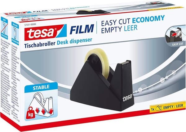 Maskeringstejp - Tesa maskeringstejp - 57431-00000-02 - 57431 Klistra film-rulle svart ()