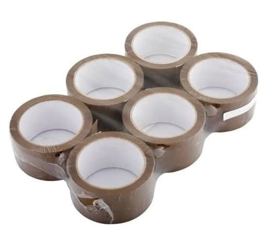 Q-Connect Packing Tape 48mm/50 Brun