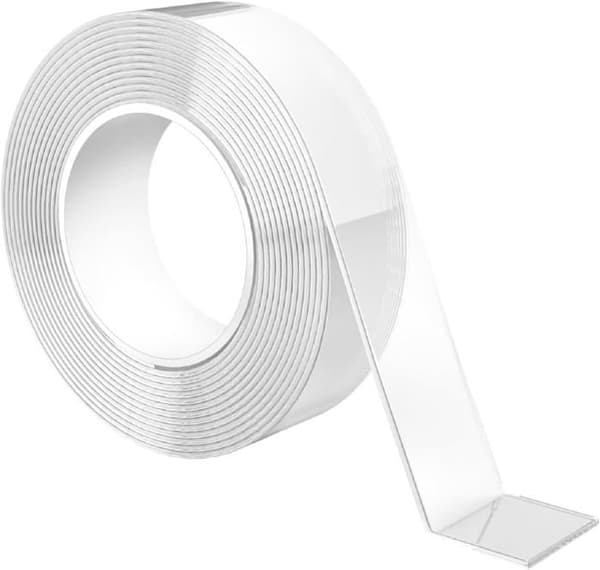 Grifema - GA4001-1 - Double Face Extra Fort, Scotch Transparent Double Face, Nano-Ruban Lavbar och Återanvändbar, 3 Meter