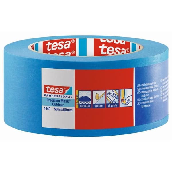 tesa PRECISION OUTDOOR 04440-00004-00 tesa® Professional Maskeringstejp Blå (L x B) 50 m x 50 mm 1 st.