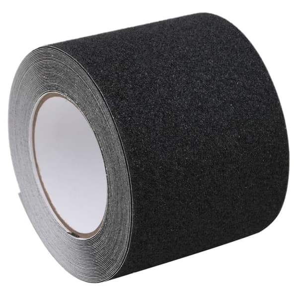 Halkskyddande tejp svart 0,1x10 m PVC