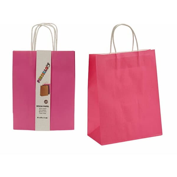 Laukkusetti Pincello 1703692 Pinkki 11 x 36 x 21 cm Paperi (12 osaa)