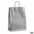 Pikkukuva 1 / 2: Paperikassi Pincello 32411 Hopeinen 12 x 52 x 32 cm 32 X 12 X 50 cm (25 osaa)