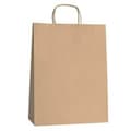 Miniatyrbild 2 av 2: Papperskasse Fama Brun Med handtag 125 g/m² 26 x 10 x 35 cm (25 antal)