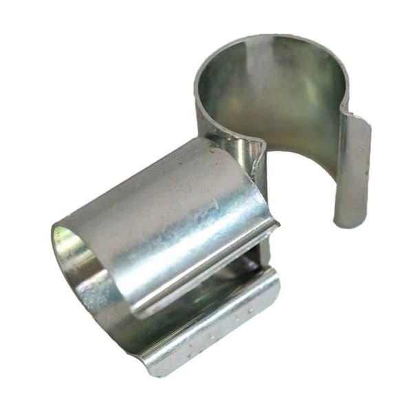 Set med 20 metallklämmor med zinkbeläggning 30mm x 30mm för växthus