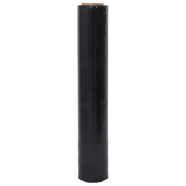 vidaXL Sträckfilm 6 st Svart 23 μm 50 cm x 300 m