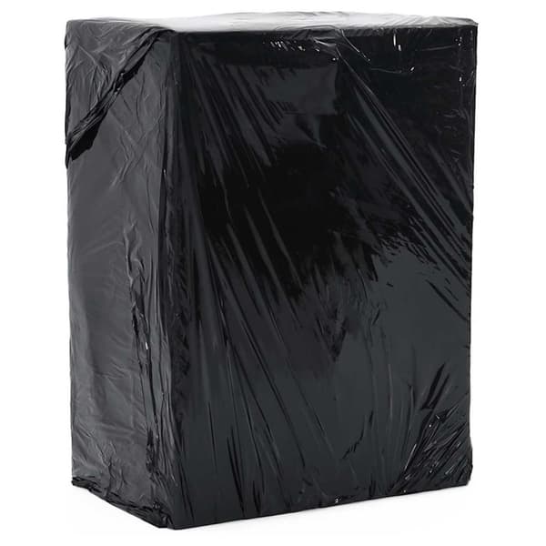 vidaXL Sträckfilm 6 st Svart 23 μm 50 cm x 300 m
