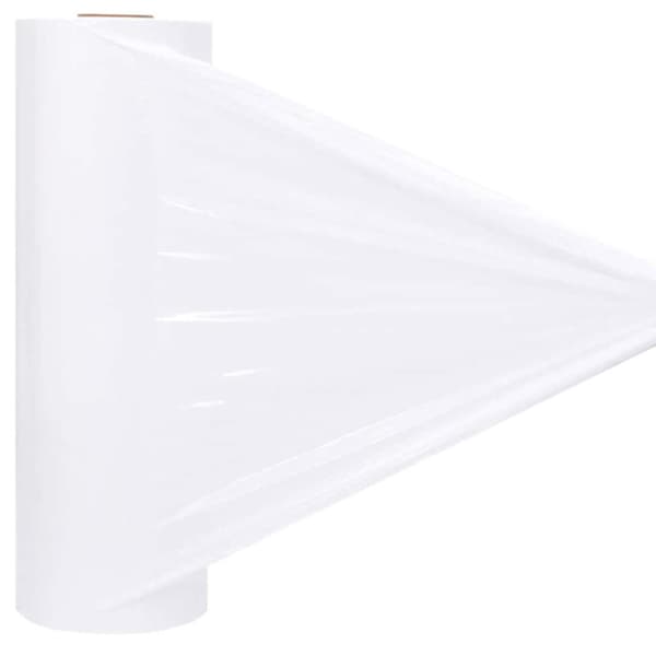 vidaXL Sträckfilm för lantbruk vit 25 μm 50 cm x 1800 m