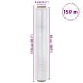 Pikkukuva 8 / 8: vidaXL Stretch -kalvo 2 kpl Läpinäkyvä 20 μm 50 cm x 150 m
