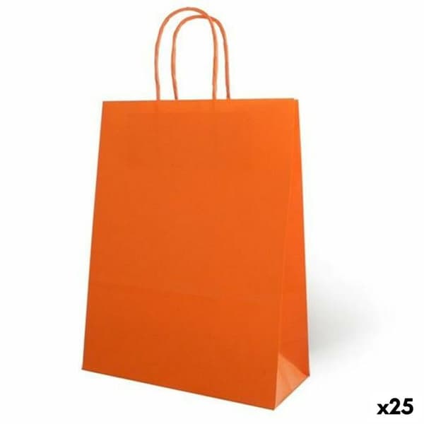 Laukut Fama Oranssi Kahvoilla 125 g/m² 21 x 11 x 29 cm (25 osaa)
