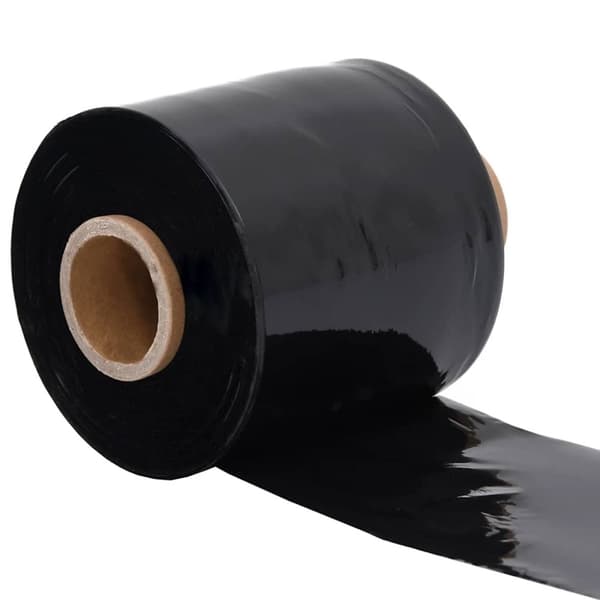 vidaXL Stretch Films 10 kpl musta 23 µm 10 cm x 300 m