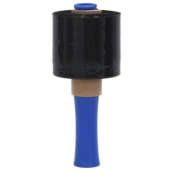 vidaXL Sträckfilmer 10 st svart 23 μm 10 cm x 300 m