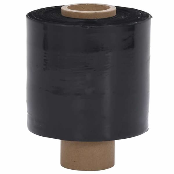 vidaXL Sträckfilmer 10 st svart 23 μm 10 cm x 300 m