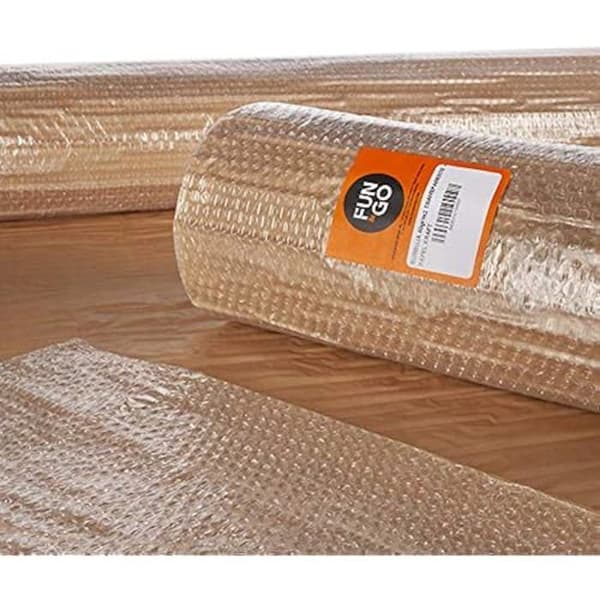 Fun and Go 47223 Transparent bubbel + kraftpapper, 1,20 x 5 m