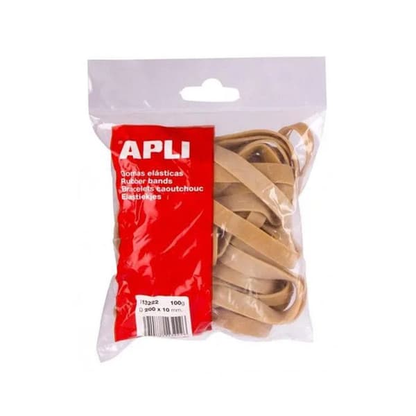 Apli 13222 - Elastiskt naturgummiarmband - Ø 200 x 10 mm - 100G