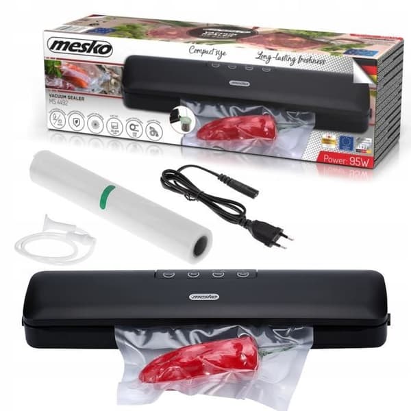 Vakuumförpackningsmaskin - MESKO - MS 4492 - Sealer - 2 funktioner - Påsar upp till 28cm