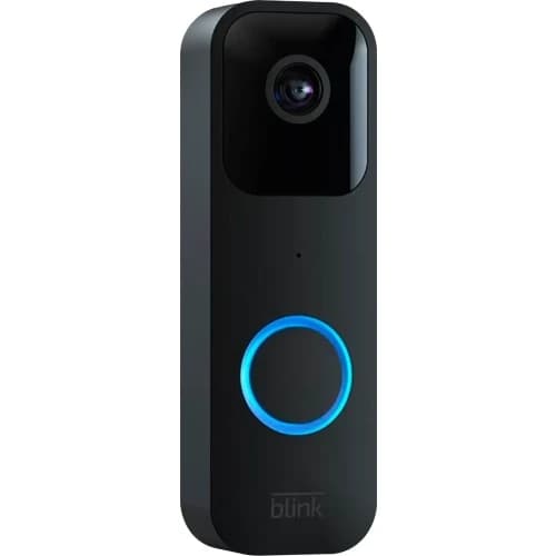 Blink - Smart Wifi Video Doorbell – Wired/Battery Operated - Black Svart