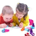 Miniatyrbild 2 av 4: C® Kids-stämplar 26st, barnbläckdyna，bläckstämplar för barn stämpelset Självfärgande stämpel Julklapp