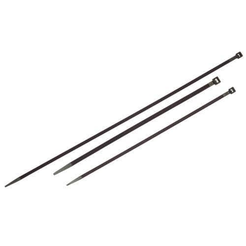 Svarta Maurer nylonband 3,5x280 mm (påse 100 st