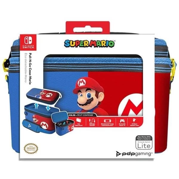 Förvaringsbox - PDP - Pull N Go - Mario: Power Pose - Switch