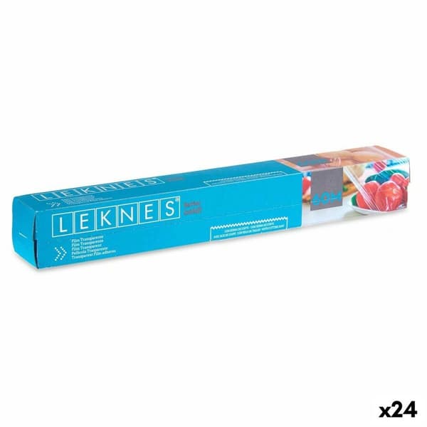 Plastfolie Leknes 190939000499 Transparent Polyetylen 8 mm 60 m (24 antal)