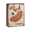 Miniatyrbild 2 av 3: Papperskasse Hotdog & Coffee 10 x 33 x 25,5 cm (12 antal)
