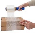 Miniatyrbild 1 av 2: Sträckfilm med handtag 10 st transparent 23 μm 10 cm x 150 m