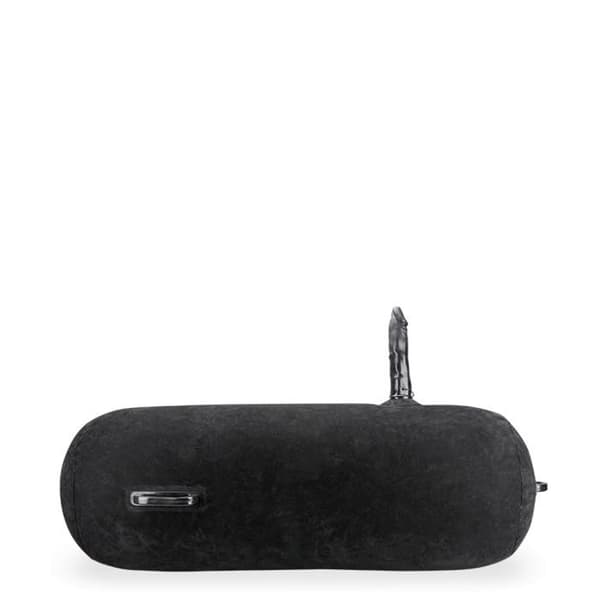 Lång uppblåsbar kudde med Easy Ride vibrerande dildo