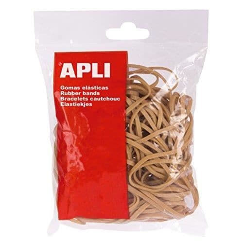 Apli 0 Gummiband 1 kg 100 x 2 mm - 12865