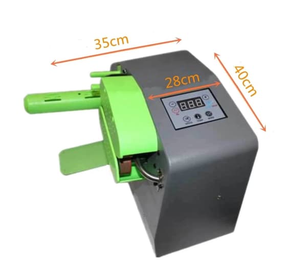 Ilmakuskin kone, täysin automaattinen täyttö, tehokas 12 m/min nopeus,220V, Punainen