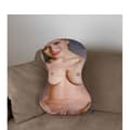 Miniatyrbild 3 av 4: Coussin docka uppblåsbar sexy blond och brun sexy