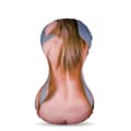 Miniatyrbild 2 av 4: Coussin docka uppblåsbar sexy blond och brun sexy