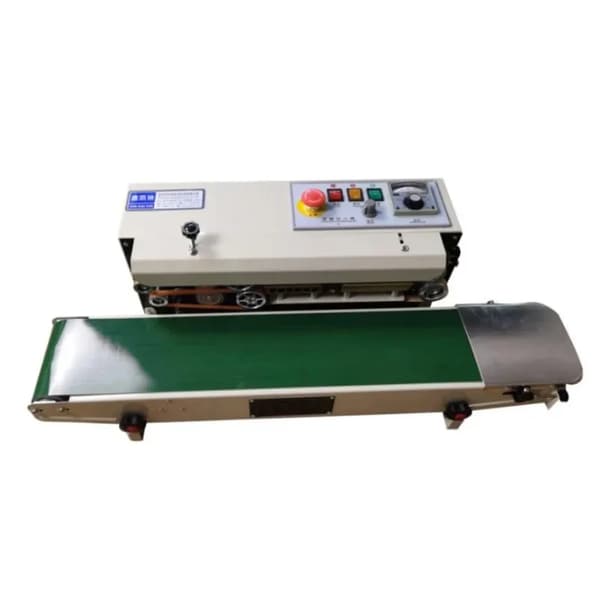 Kontinuerlig Filmforseglingsmaskine, 0-12 m/min Forseglingshastighed, 6-15 mm Forseglingsbredde, 0-300°C Temperaturinterval,FR-770