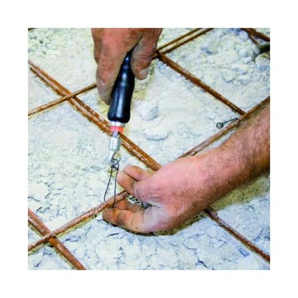 1000 GALVA SPÄNNEBINDAR GALVA ögleband Ø 1 mm x 120 mm