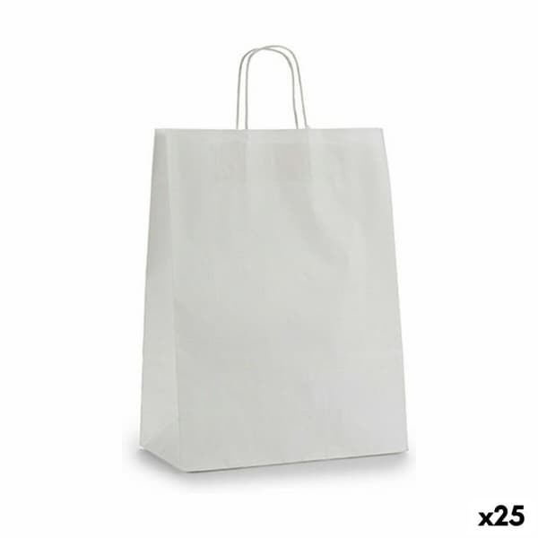 Papperskasse Pincello 32412 Vit 32 X 12 X 50 cm (25 antal)