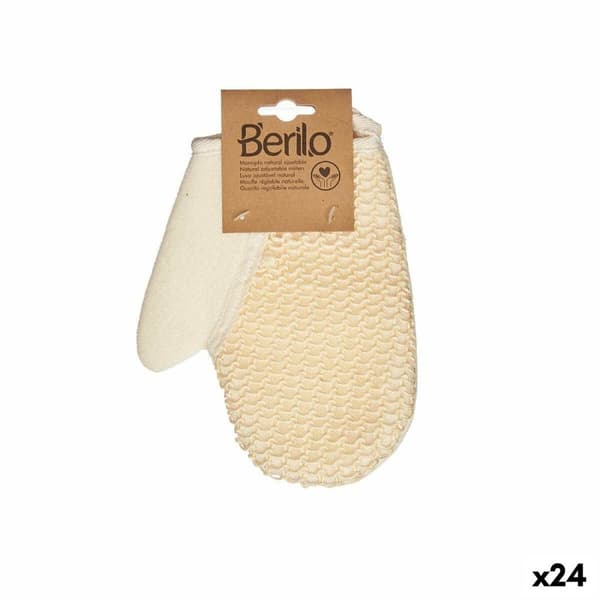 Bath Mitten Berilo B7083-10 Hvid Beige (24 enheder)