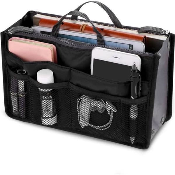 Bag Organizer - Noname - Svart - Bärbar - Kompakt - Flerficka
