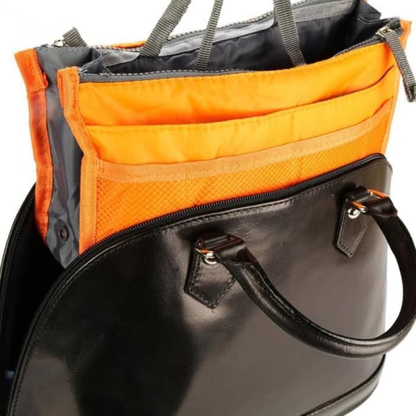 SHOP-STORY - Organizer Handväska Organizer - Orange Färg