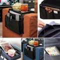 Miniatyrbild 2 av 4: Fjärrkontroll Organizer - Corrimao - 6 fickor - Oxford Tyg - Svart - 55x31 cm